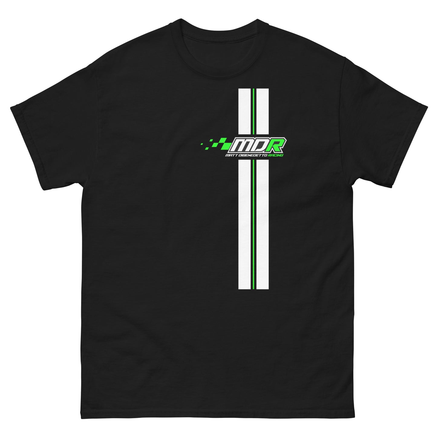 Matt Dibenedetto Racing White Stripe T-Shirt